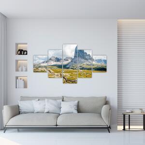 Obraz - Italské Dolomity (125x70 cm)