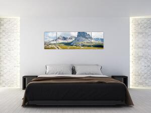 Obraz - Italské Dolomity (170x50 cm)