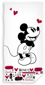 Dětská osuška Zamilovaný Mickey Mouse 70x140 cm