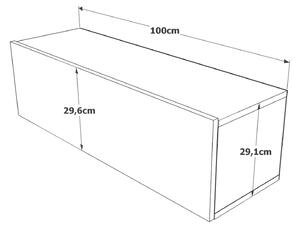 TV stolek/skříňka Fere (bílá). 1063159