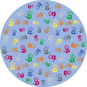 Dětský koberec Dětské ručičky
