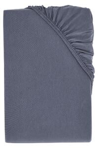 Livarno home Žerzejové napínací prostěradlo, 180-200 x 200 cm (navy modrá) (100391860004)