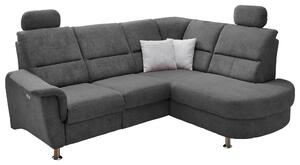 ROHOVÁ SEDAČKA, textil, antracitová Livetastic - Sedací soupravy, Online Only