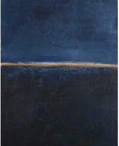 Ručně malovaný obraz 78x98 cm Edge Blue – Malerifabrikken