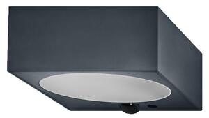 LEDVANCE venkovní solární nástěnné svítidlo Endura Style Sensor 10,7 W 880 lm 3000 K stmívatelné senzor IP54