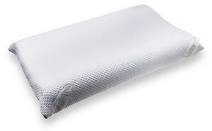 Přírodní polštář ideální pro spánek na zádech Bio Wave, 72x42 cm