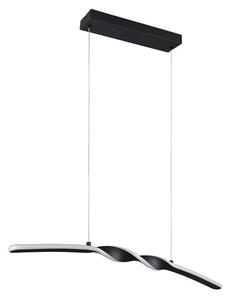 Trio Leuchten R35791132 GINKO - Závěsné LED svítidlo v černé barvě , 18W, 3000K, 79cm (Moderní závěsný lustr v černé barvě)