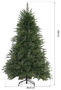 Umělý vánoční stromeček 180 x 115 cm | zelený