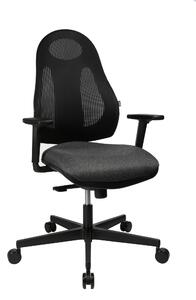 OTOČNÁ ŽIDLE, síťovina, antracitová, černá Dieter Knoll - Online Only kancelářské židle, Online Only