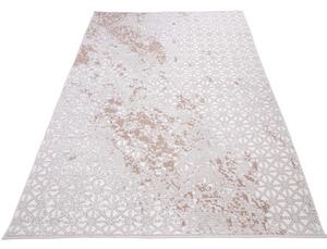 Koberec BUTIK 336 krémový / hnědý