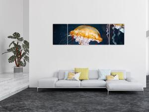Obraz medůzy (170x50 cm)