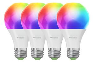 Nanoleaf N7501B02-4A60E-SADA 4x LED RGBW Stm. žárovka A19 E27/9W/230V 2700-6500K