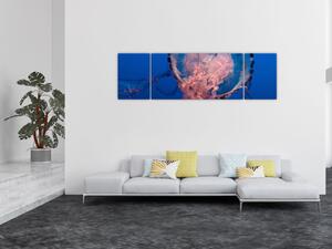 Obraz medůzy (170x50 cm)