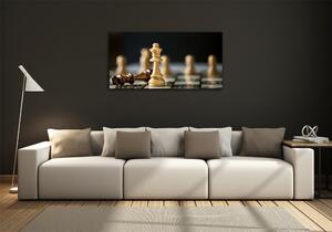 Foto obraz skleněný horizontální Šachy osh-82288624