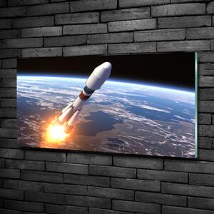 Fotoobraz na skle Kosmická raketa osh-82396633