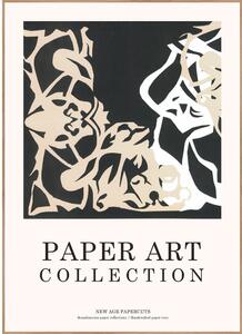 Plakát v rámu 51x71 cm Paper Art 8 – Malerifabrikken