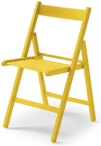 MERCURY skládací židle SMART žlutá