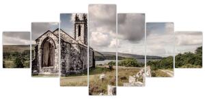 Obraz - Irský kostel (210x100 cm)