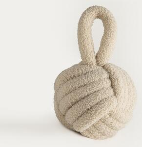 Textilní zarážka do dveří Solenne Knot 17 cm Homla
