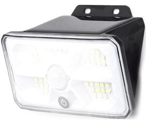 Aigostar -LED Solární svítidlo se senzorem LED/3,7V 6500K 500 mAh IP65 černá