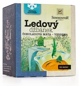 Sonnentor Ledový džbánek čokoládová máta + verbena bio