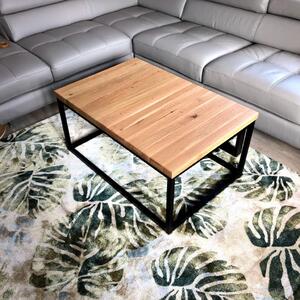 KULHÁNEK Designový konferenční stolek Odstín podnože: bílá - RAL 9010