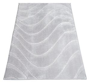 Koupelnový kobereček WAVES 400 světle šedý