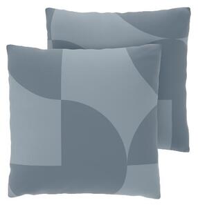 Livarno® Potah na polštář Renforcé, 50 x 60 cm, 2 kusy (antracitová) (100407856001)