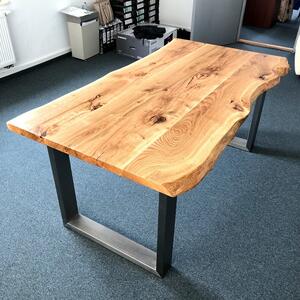 KULHÁNEK Designový stůl s epoxidovou pryskyřicí Velikost desky: 160x80 cm