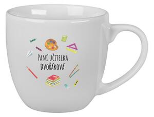 Personalizovaný keramický hrnek 400 ml pro paní učitelku/pana učitele (pomůcky)