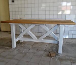 KULHÁNEK Jídelní stůl ve stylu Provence Velikost desky: 150x80 cm