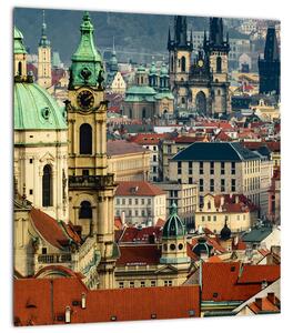 Obraz - Panorama Prahy (30x30 cm)