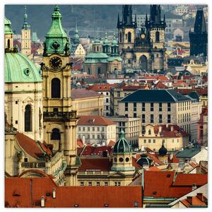 Obraz - Panorama Prahy (30x30 cm)