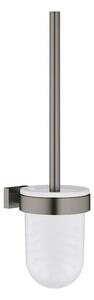 Wc štětka GROHE Essentials Cube kartáčovaný Hard Graphite 40513AL1