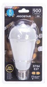 LED Žárovka ST64 E27/8W/230V 2700K - Aigostar