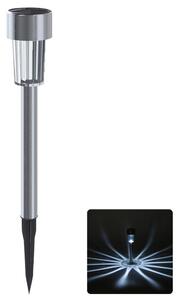 Aigostar - LED Solární svítidlo LED/2V IP44 40 mAh matný chrom