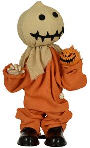 Strašák - Halloween dekorace, pohyblivý, vydává zvuky, na baterie