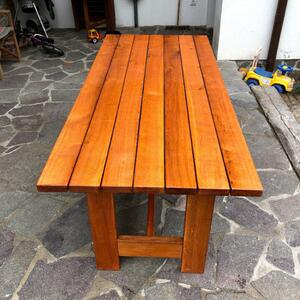 KULHÁNEK nábytek Klasický stůl dubový Odstín nátěru: olej - teak, Velikost desky: individuální