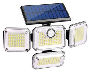 LED Solární reflektor se senzorem GLOW LED/2,5W/3,7V 6500K IP44 2400 mAh