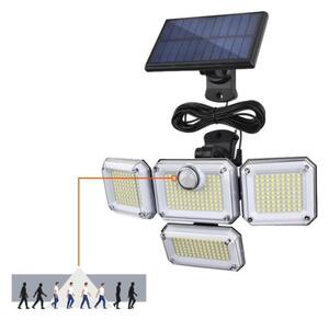 LED Solární reflektor se senzorem GLOW LED/2,5W/3,7V 6500K IP44 2400 mAh