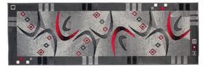 Chemex Moderní koberec Tap - obrazce 1 - šedý Rozměr koberce: 120x170 cm