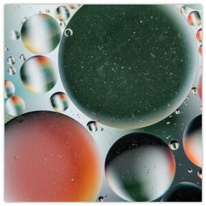Obraz abstrakce - bubliny (30x30 cm)