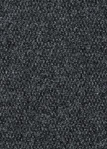 Breno Metrážový koberec REWIND 900 Braille Popcorn 2266 antracitový, šíře 400 cm