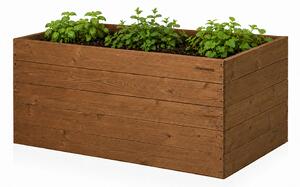 ATMOWOOD Vyvýšený záhon Thermowood 120 × 60 × 60 cm hnědý