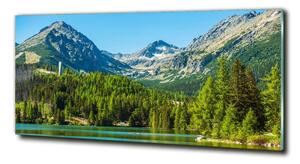 Foto obraz skleněný horizontální Jezero v horách osh-85133494