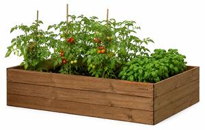 ATMOWOOD Vyvýšený záhon Thermowood 160 × 100 × 35 cm hnědý