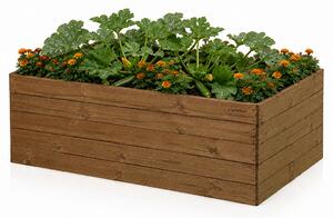 ATMOWOOD Vyvýšený záhon Thermowood 160 × 100 × 60 cm hnědý