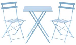 Set zahradního nábytku DALINDA - modrý