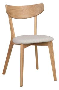 Rowico Šedo-béžová jídelní židle Ami