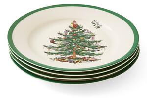 Vánoční dezertní talíř 19 cm Christmas Tree - Spode